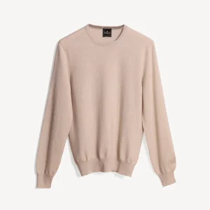 Kaschmirpullover mit Rundhalsausschnitt