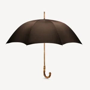 Whangee Singin' in the Rain Regenschirm für Herren – Braun